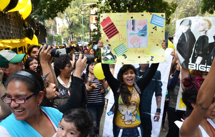 빅뱅 콘서트 환영해요! 멕시코의 열기