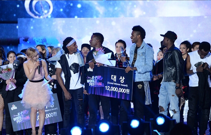 'K-POP 월드 페스티벌 2015' 에 나이지리아팀 대상 수상