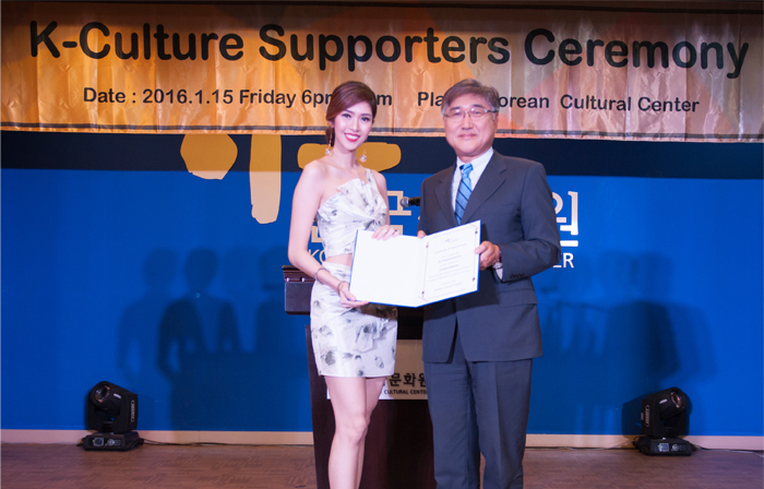 케이컬쳐서포터즈로 활동하는 태국의 스타들 