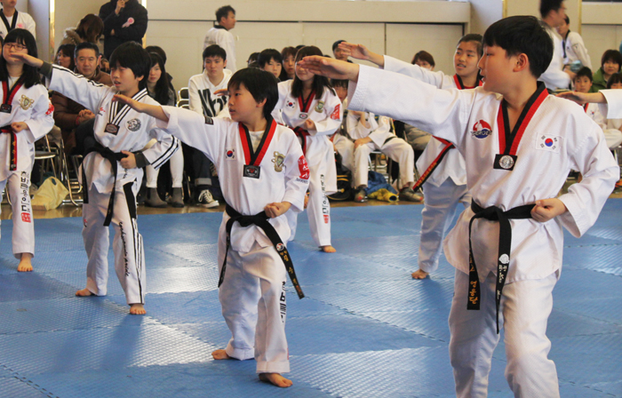 태권도를 통한 한일 청소년들의 우호 한마당