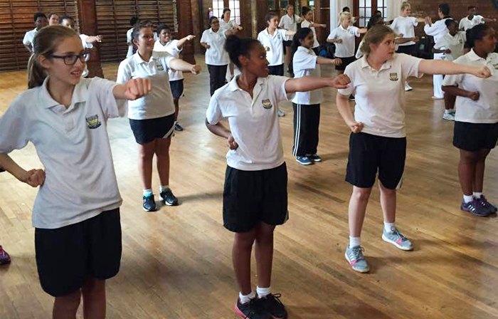 남부아프리카의 태권도 발전을 책임집니다