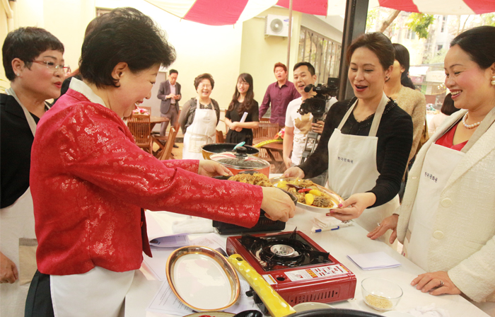 베트남 주요인사 배우자들 한식 배워요