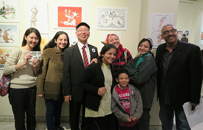한국 작가 초청 받은 이집트 국제만화대회