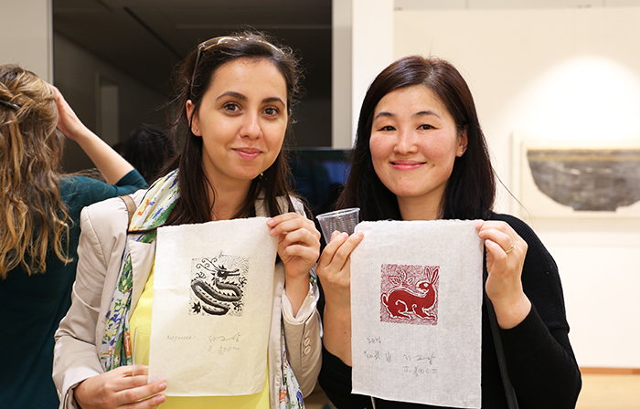 한국의 전각, 브뤼셀에 한글을 새기다