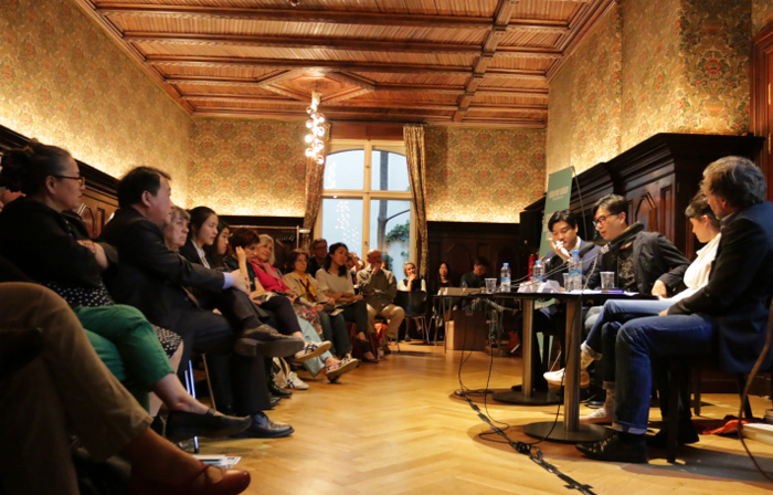 김영하 작가 독일 언론과 만나다