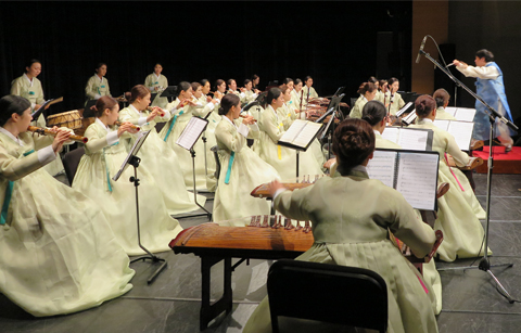 한국 전통음악 즐기는 한일문화교류의 모임