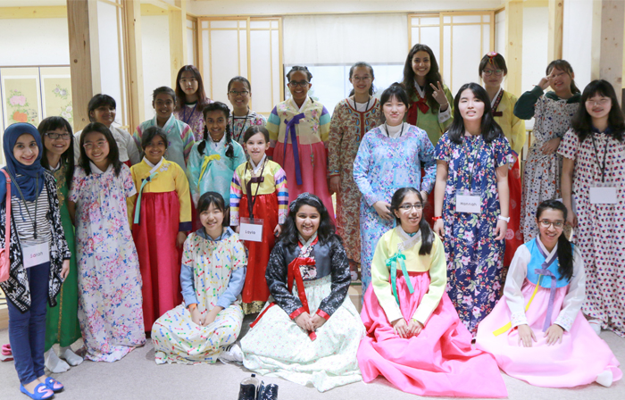 한-UAE 여학생들의 문화교류