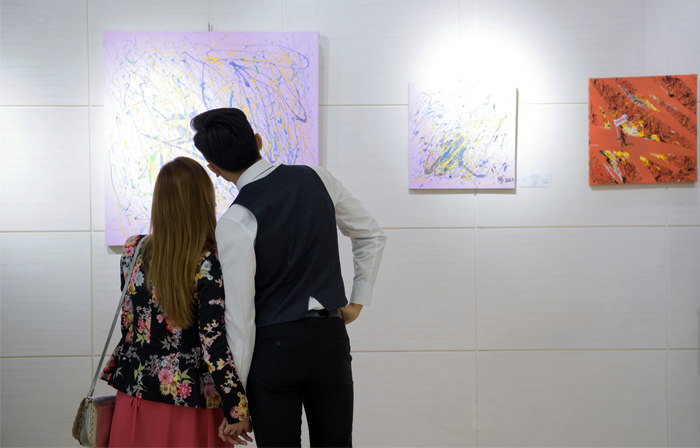 평창 동계 올림픽 성공 기원 전시회 ‘색의 향연’