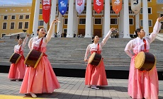막숫 나릭바예프 대학교 및 '한규' 동아리 협업 <Cherry Blossom Spring Festival> 행사 개최