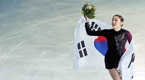 김연아, 마지막 무대에서 모든 것을 보여주다