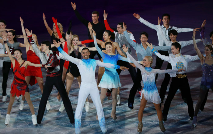 아름다움으로 마친 한국선수단