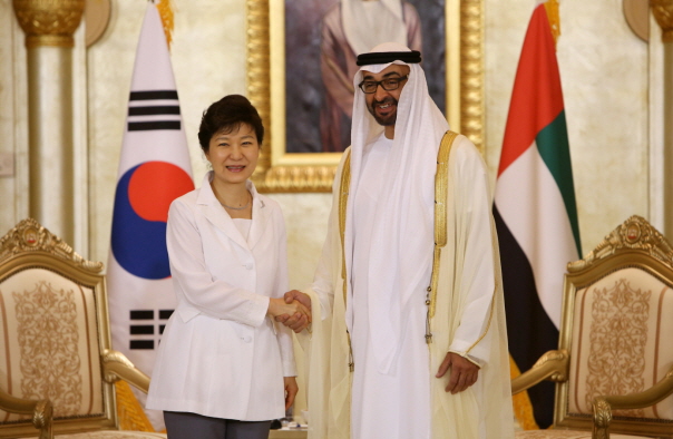 박대통령, 아랍에미리트 방문