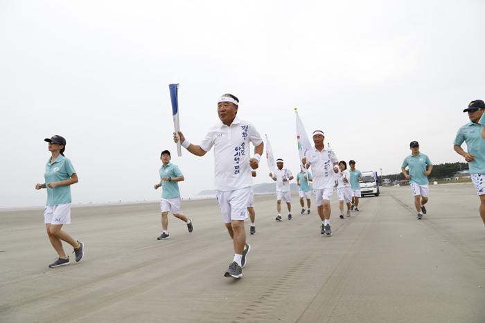 인천아시아경기대회 성화봉송, 대장정 시작