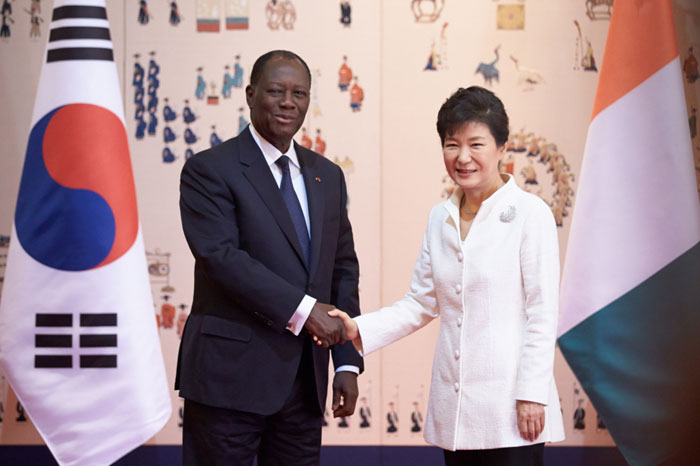 한-코트디부아르 정상회담