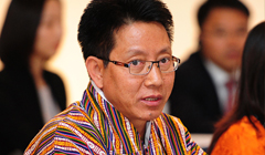 담초 도르지 부탄 내무문화부 장관 기조연설