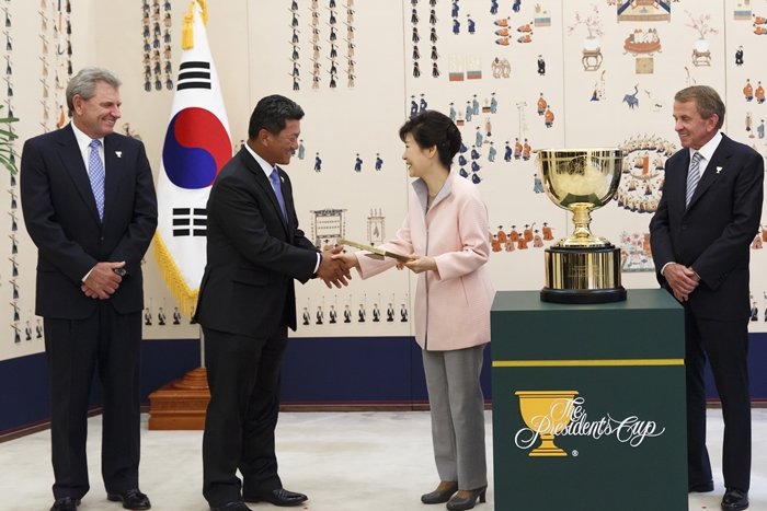 2015 프레지던츠컵, 인천 송도로 오다