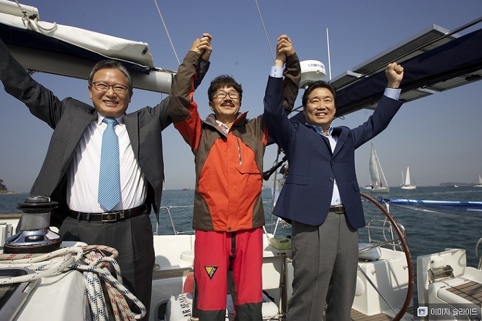 나홀로 요트일주 김승진 선장의 항해 D+38