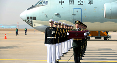 중국군 유해 68구 그리운 고향으로 떠나다