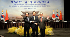 한·일·중, '3국협력이 동북아 평화·안정·번영에 기여'