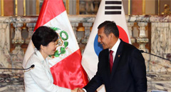 한-페루 정상, 방위산업․전자정부 등 협력 확대키로