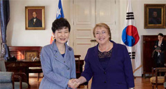 한·칠레, FTA개선, 신성장분야 협력하기로