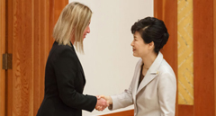 박 대통령, EU 외교안보대표 접견