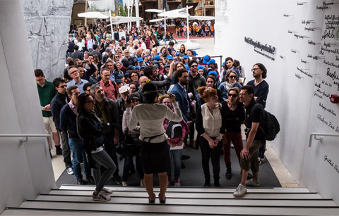 밀라노엑스포 한국관, '30분간 줄 서도 아깝지 않아요'