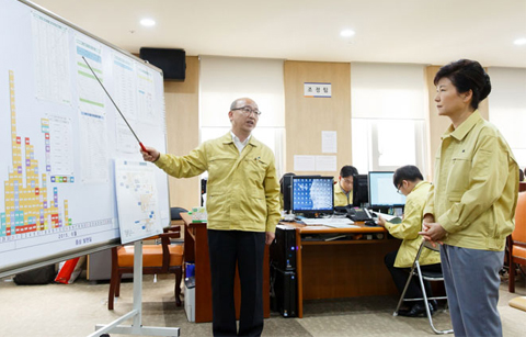 박 대통령, 메르스 정보공개 강조