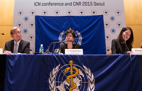 마가렛 찬 사무총장, '지역사회 감염위험 낮은 수준'