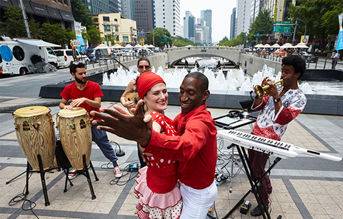 한국, 젊은 쿠바의 문화를 느끼다