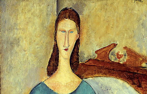 긴 얼굴, 텅빈 눈의 초상, 모딜리아니 한국에 오다