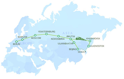 유라시아 친선특급, 지구촌 평화의 꿈을 안고 달린다