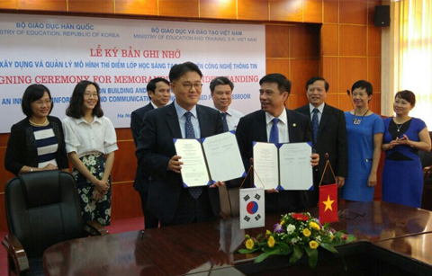 한국, 베트남•우즈베키스탄과 스마트교실 기술 공유