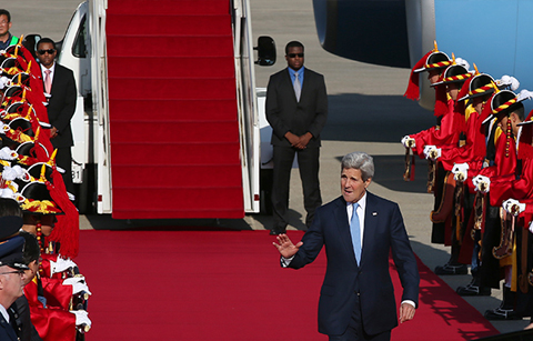 케리 美국무, 광복절 축하