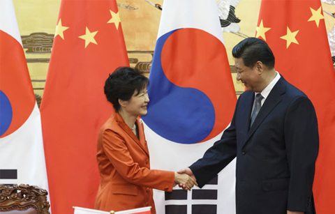 박 대통령, 중국 전승 70주년 기념행사 참석