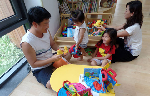 동심을 키우는 어린이 전용 도서관