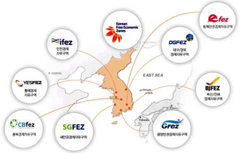 경제자유구역, 대폭 규제완화