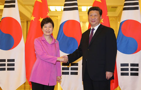 박 대통령, 베이징 도착