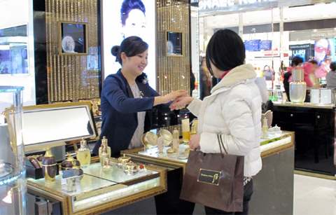 중국에서 깊어지는 한국화장품 사랑