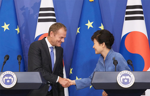 박 대통령, "한-EU FTA 연내 발효 추진"