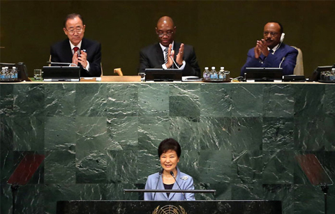 박대통령, “북 도발 보다 개방의 길로 나서야”