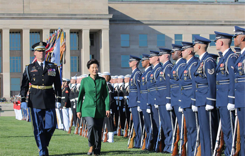 박 대통령, "한미동맹은 평화와 번영의 핵심축"