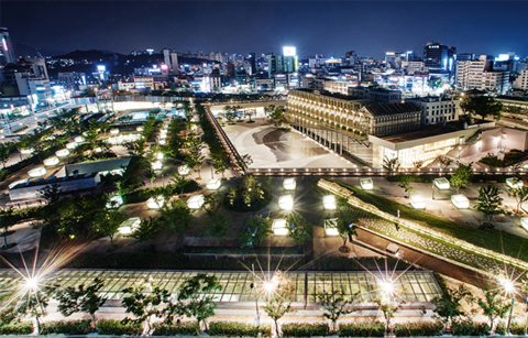 '빛의 숲'에서 아시아 문화가 자란다