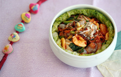 한국음식 요리법 시리즈4: 보쌈김치