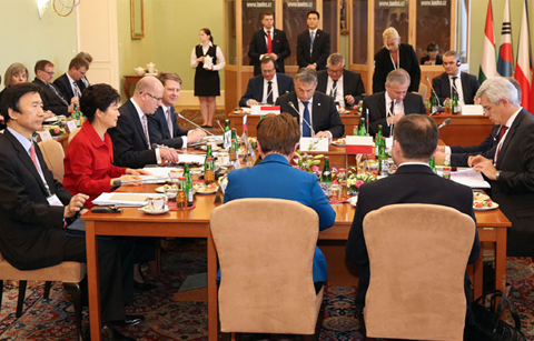 한-비세그라드 그룹 정상회의 처음으로 열려