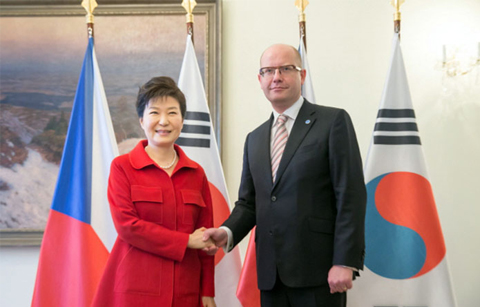 한-체코 정상회담, 원전․과학기술 등 협력 강화키로