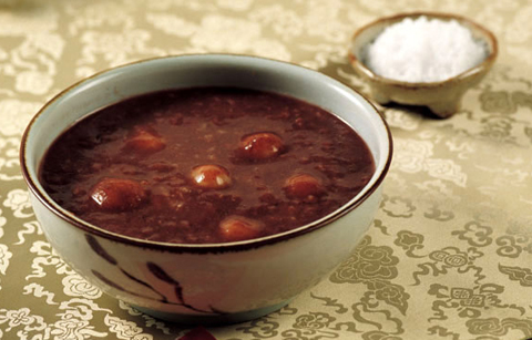 한국음식 조리법 시리즈: 팥죽