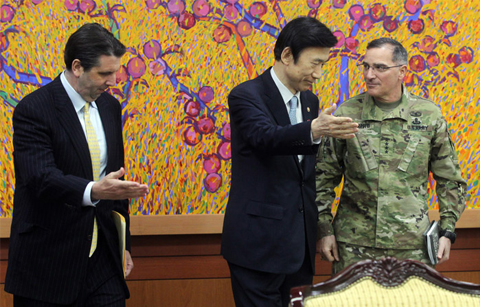 한∙미 외교장관 등, "북 핵실험은 용납할 수 없는 도전행위"