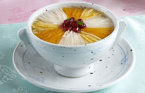 한국음식 조리법 시리즈: 유자화채, 수정과