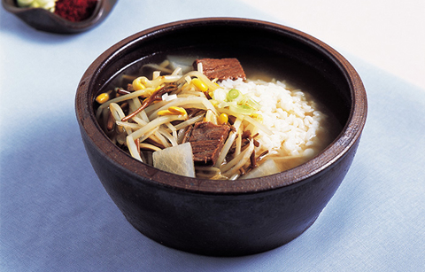 한국요리 조리법 시리즈: 장국밥